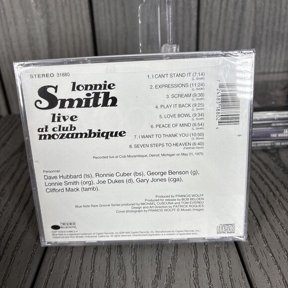 Live at Club Mozambique by Dr. Lonnie Smith (CD, 1995) - NEW - Picture 3 of 4